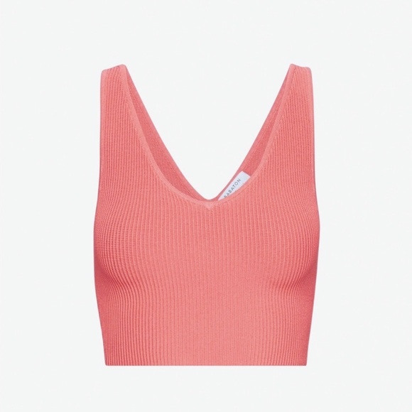 Babaton Aritizia Sculpt Knit Double V
Cropped Tank - Size XS - Picture 1 of 4